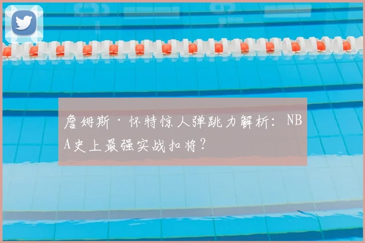 詹姆斯·怀特惊人弹跳力解析：NBA史上最强实战扣将？